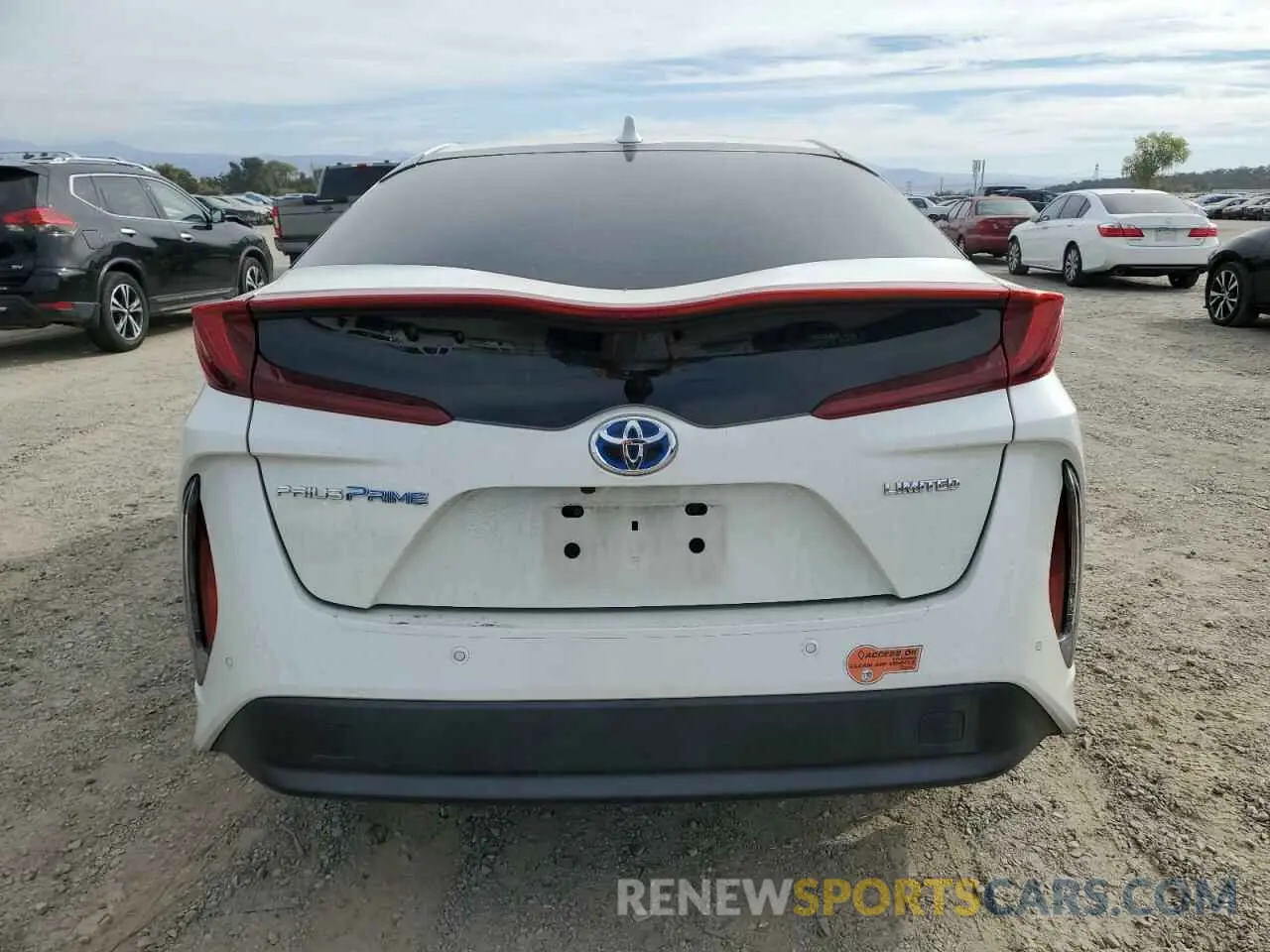 6 Photograph of a damaged car JTDKARFP8L3142940 TOYOTA PRIUS 2020