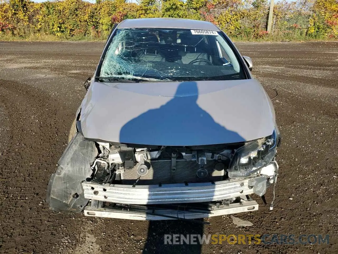 5 Photograph of a damaged car JTDKARFP8L3144882 TOYOTA PRIUS 2020
