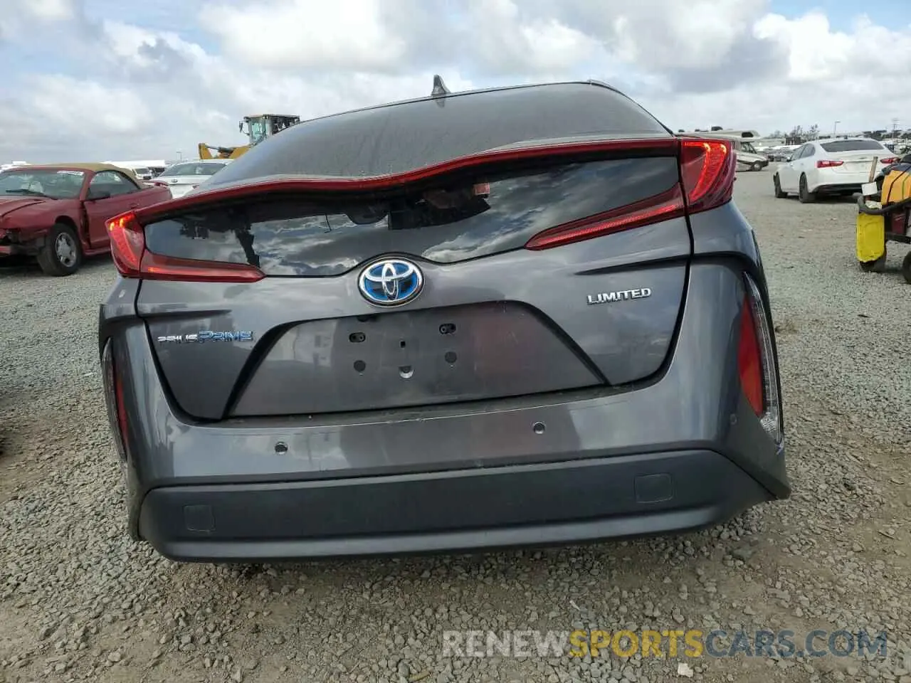 6 Photograph of a damaged car JTDKARFP8L3146910 TOYOTA PRIUS 2020