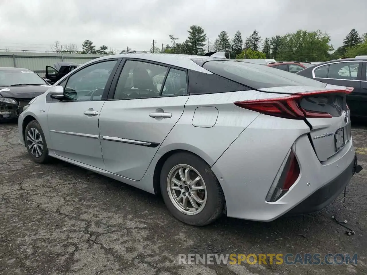 2 Photograph of a damaged car JTDKARFP8L3155123 TOYOTA PRIUS 2020