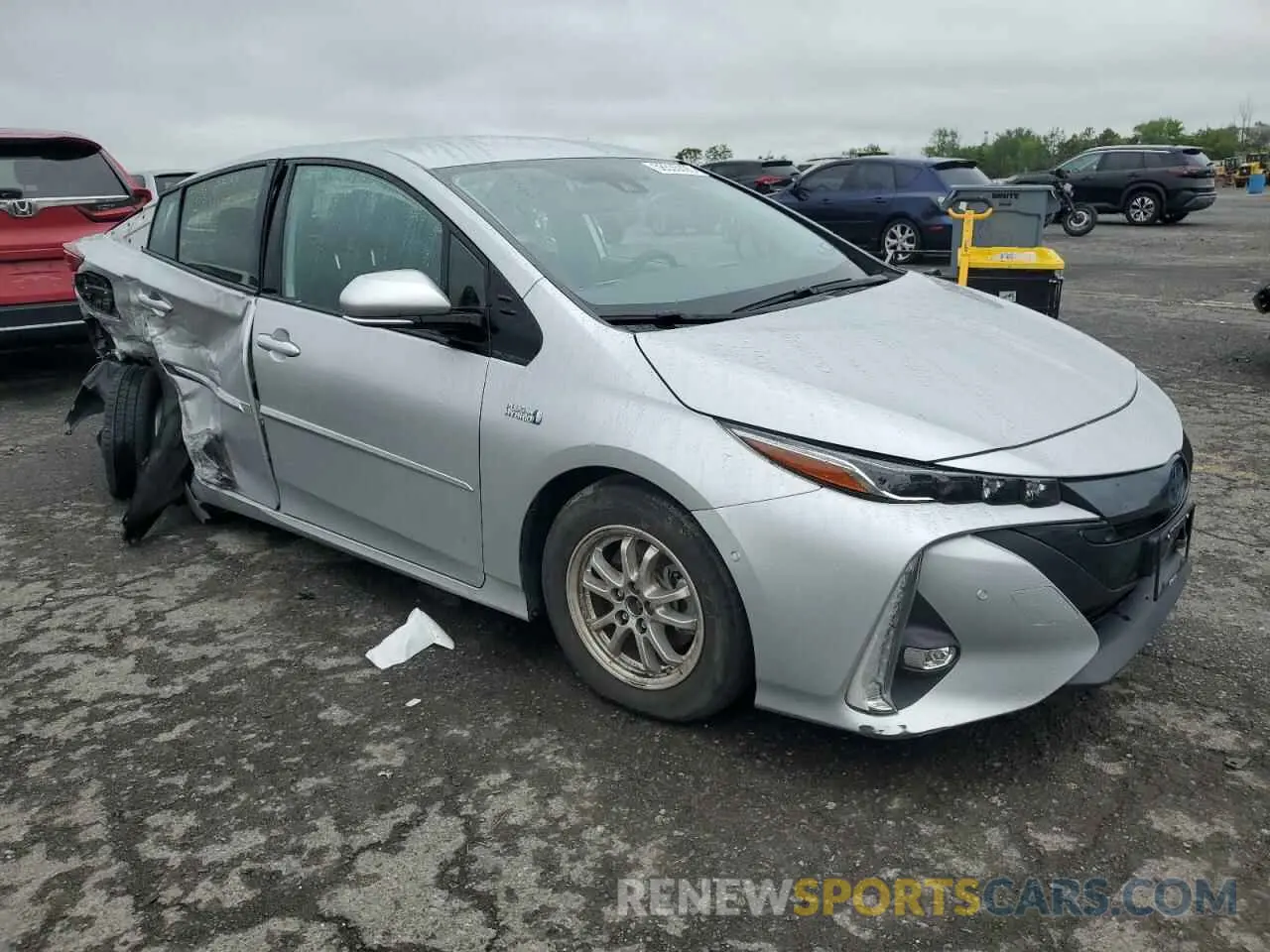 4 Photograph of a damaged car JTDKARFP8L3155123 TOYOTA PRIUS 2020
