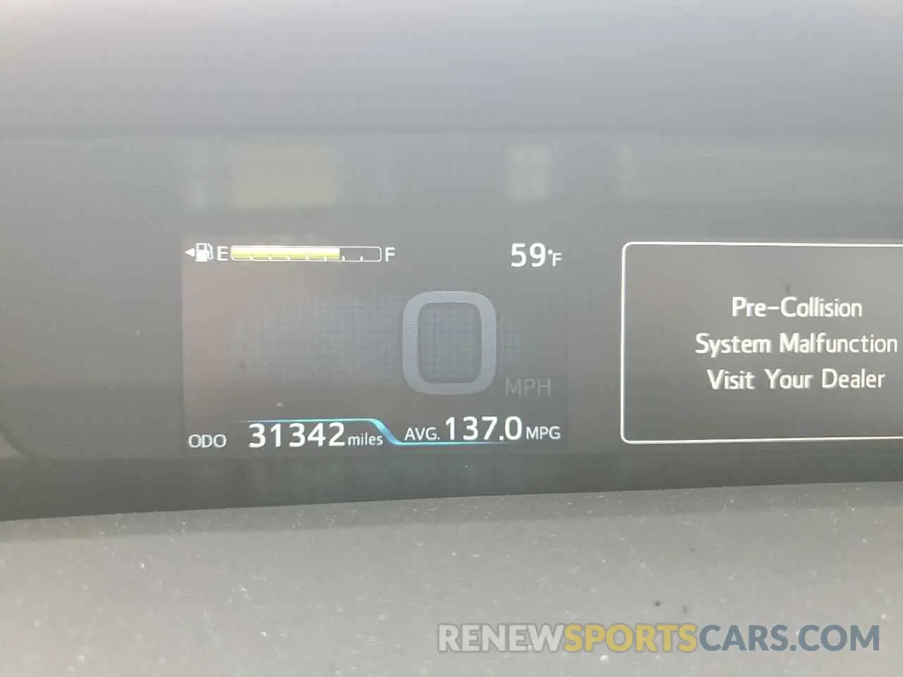 9 Photograph of a damaged car JTDKARFP8L3155123 TOYOTA PRIUS 2020