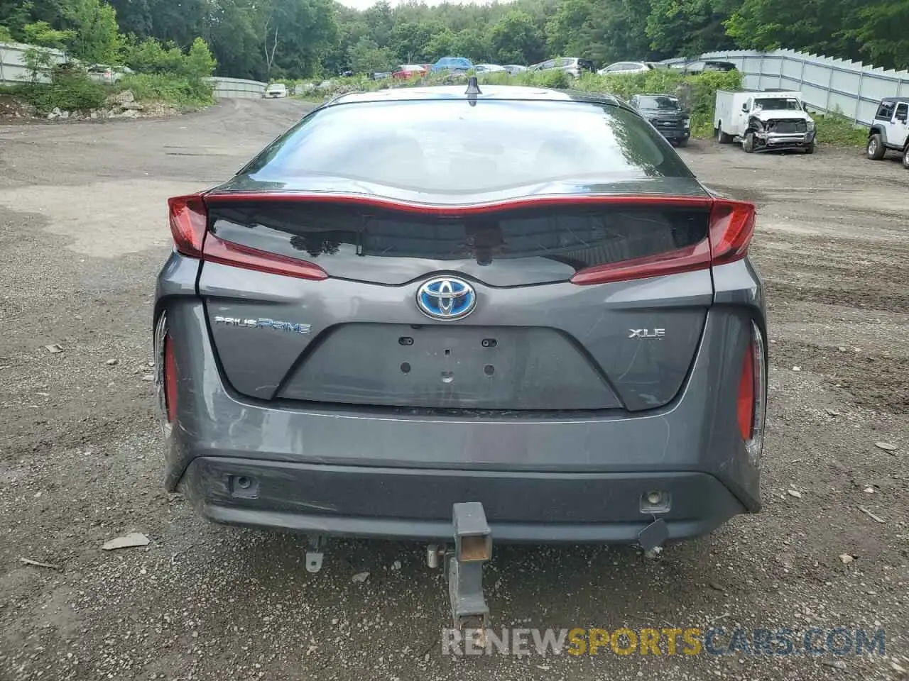 6 Photograph of a damaged car JTDKARFP8L3159320 TOYOTA PRIUS 2020