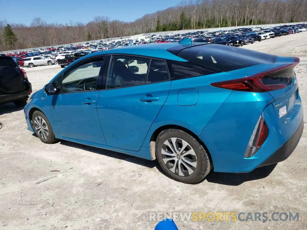 2 Photograph of a damaged car JTDKARFP9L3146348 TOYOTA PRIUS 2020