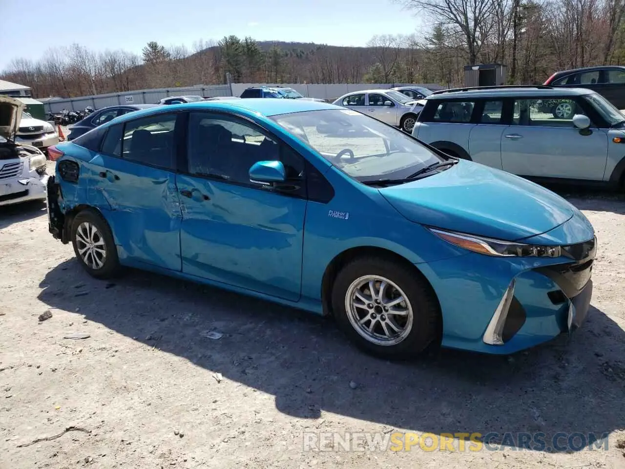 4 Photograph of a damaged car JTDKARFP9L3146348 TOYOTA PRIUS 2020
