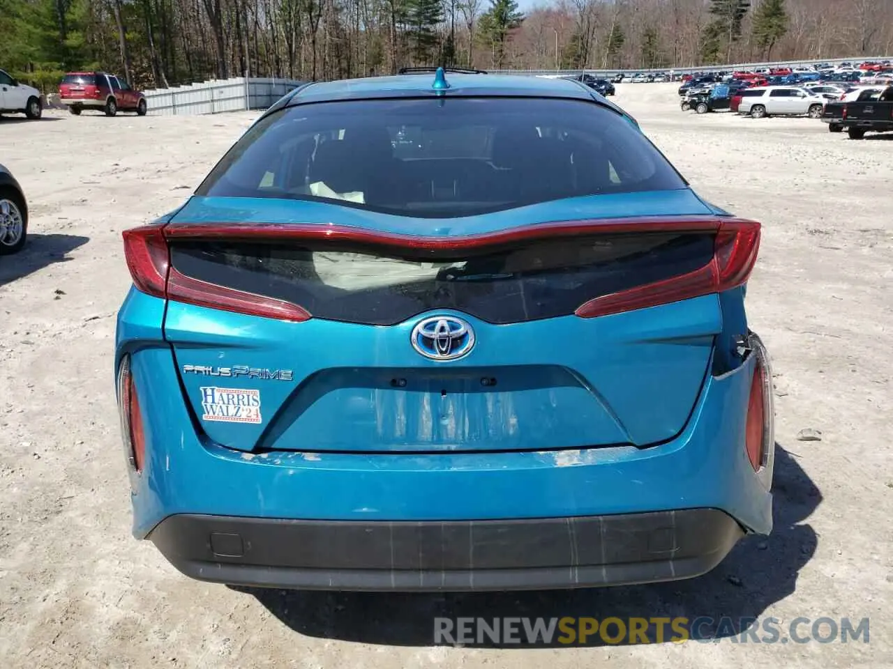 6 Photograph of a damaged car JTDKARFP9L3146348 TOYOTA PRIUS 2020