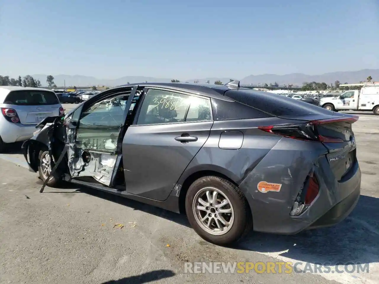 3 Photograph of a damaged car JTDKARFP9L3147998 TOYOTA PRIUS 2020