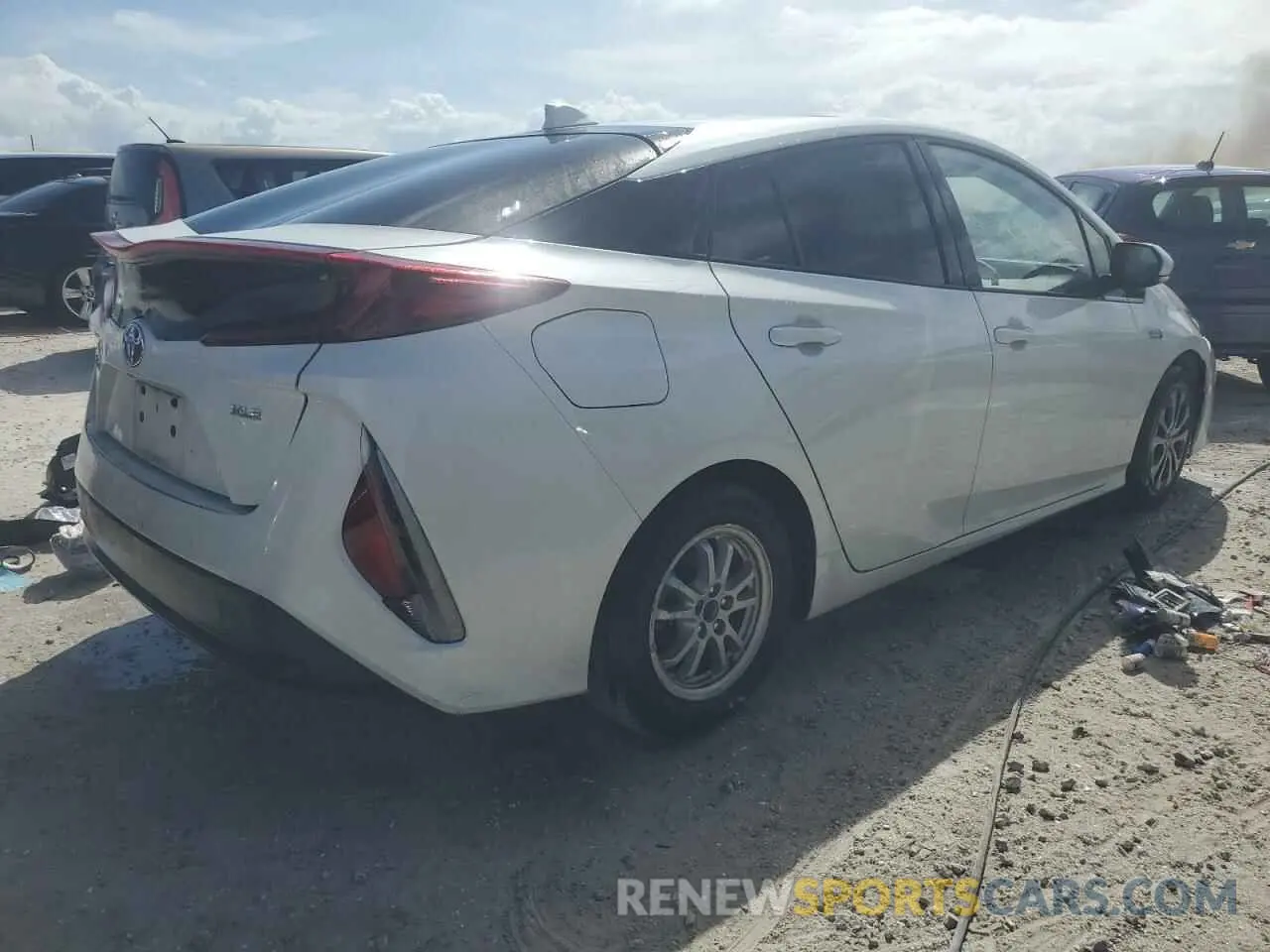 3 Photograph of a damaged car JTDKARFP9L3150061 TOYOTA PRIUS 2020