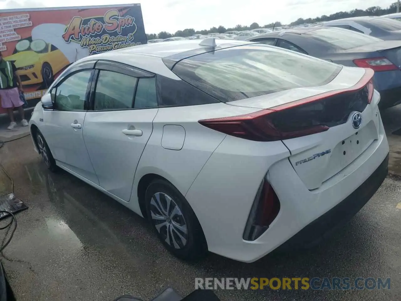 2 Photograph of a damaged car JTDKARFP9L3152344 TOYOTA PRIUS 2020