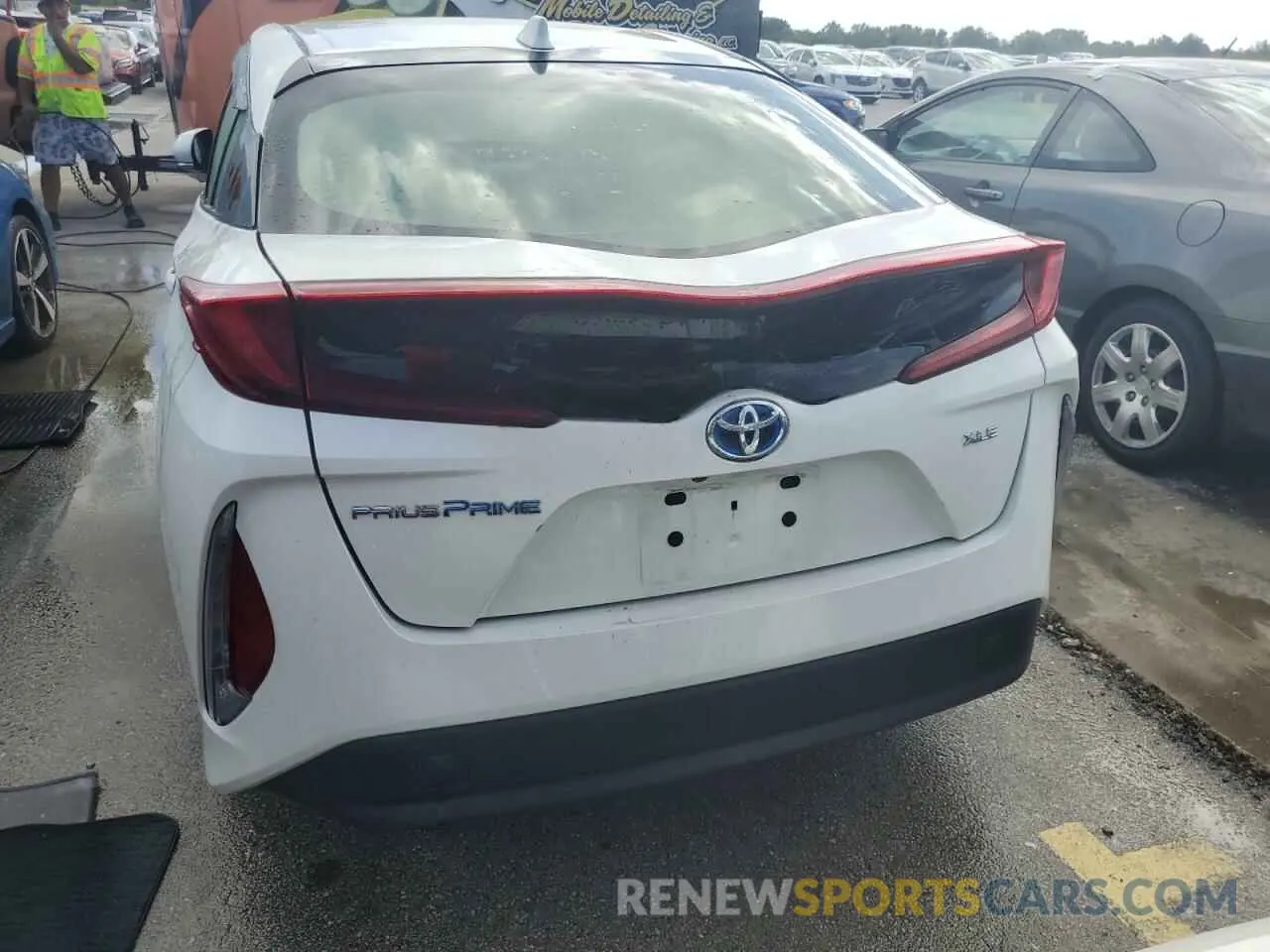 6 Photograph of a damaged car JTDKARFP9L3152344 TOYOTA PRIUS 2020