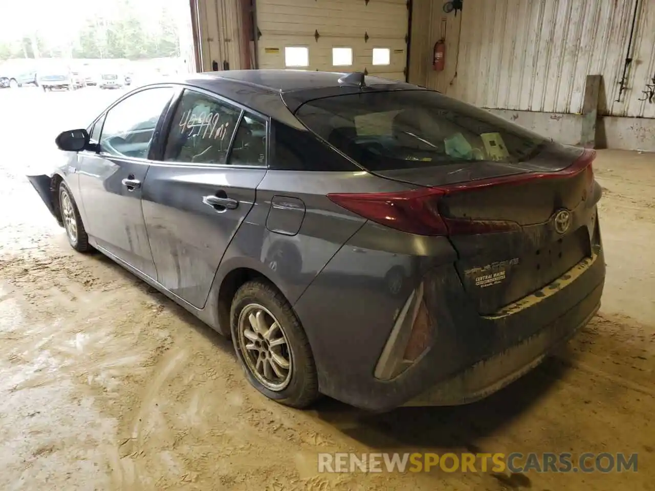 3 Photograph of a damaged car JTDKARFP9L3160346 TOYOTA PRIUS 2020