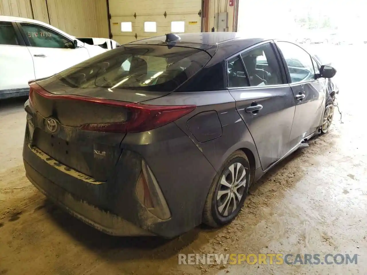 4 Photograph of a damaged car JTDKARFP9L3160346 TOYOTA PRIUS 2020