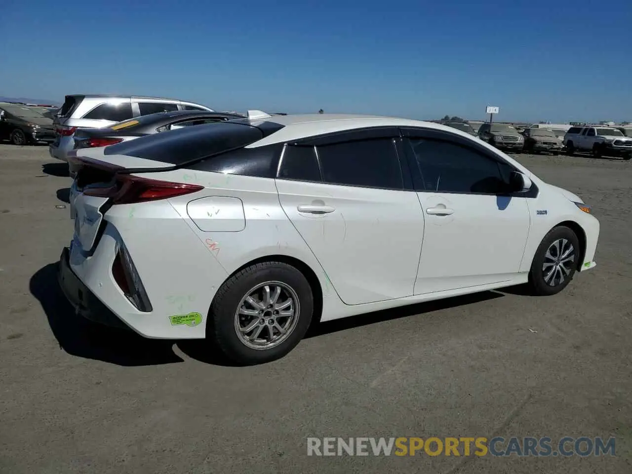 3 Photograph of a damaged car JTDKARFPXL3120096 TOYOTA PRIUS 2020
