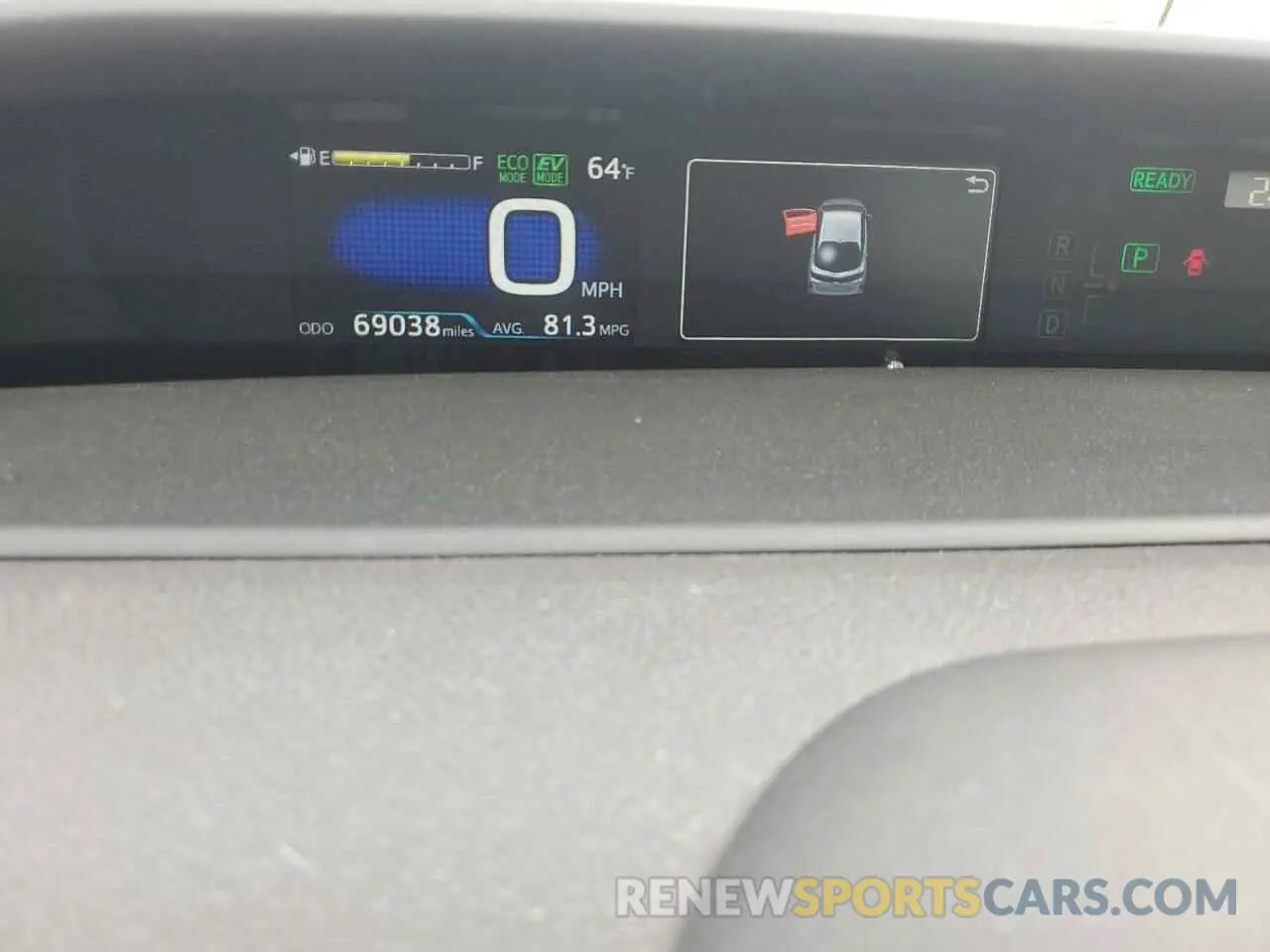 9 Photograph of a damaged car JTDKARFPXL3120521 TOYOTA PRIUS 2020