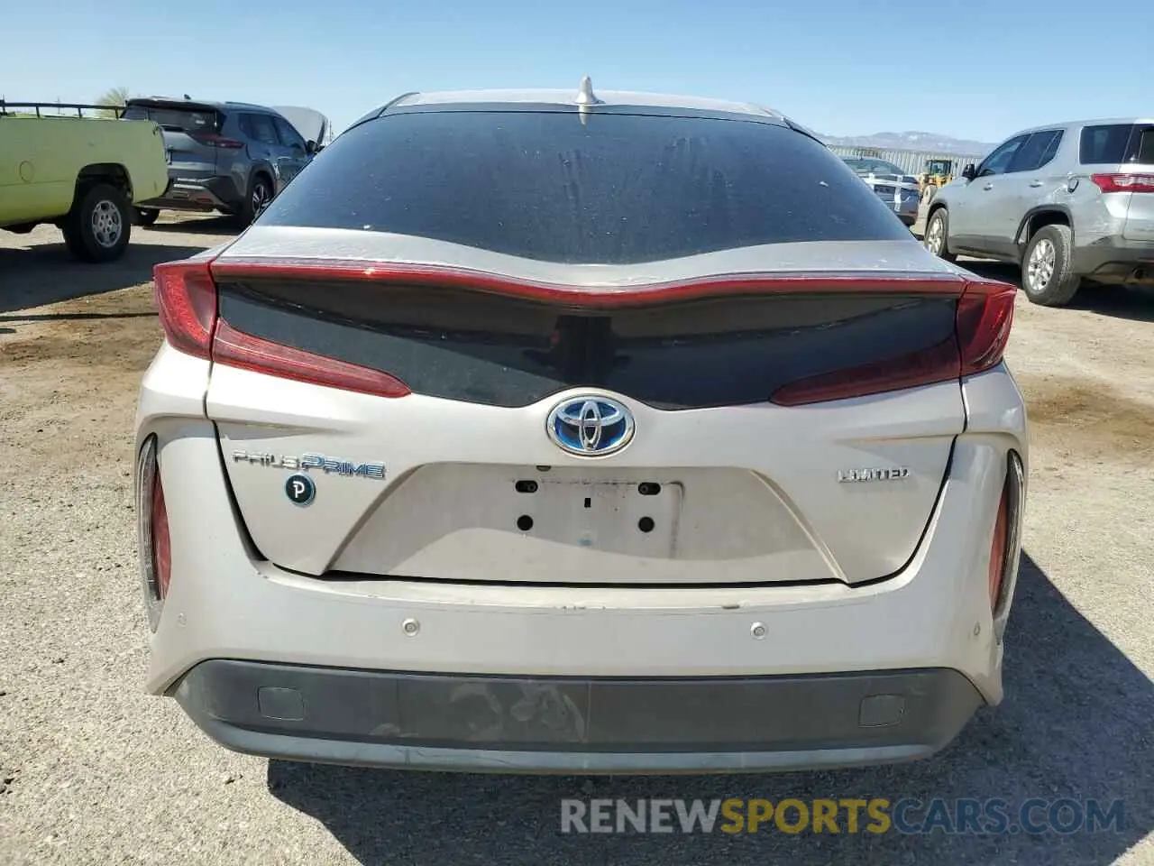 6 Photograph of a damaged car JTDKARFPXL3124035 TOYOTA PRIUS 2020