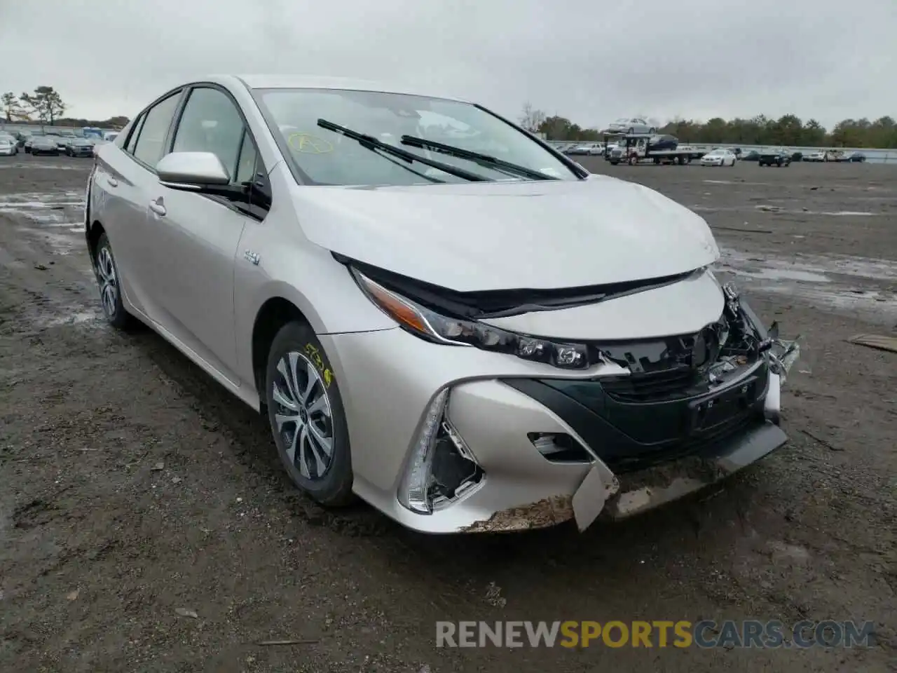 1 Photograph of a damaged car JTDKARFPXL3125069 TOYOTA PRIUS 2020