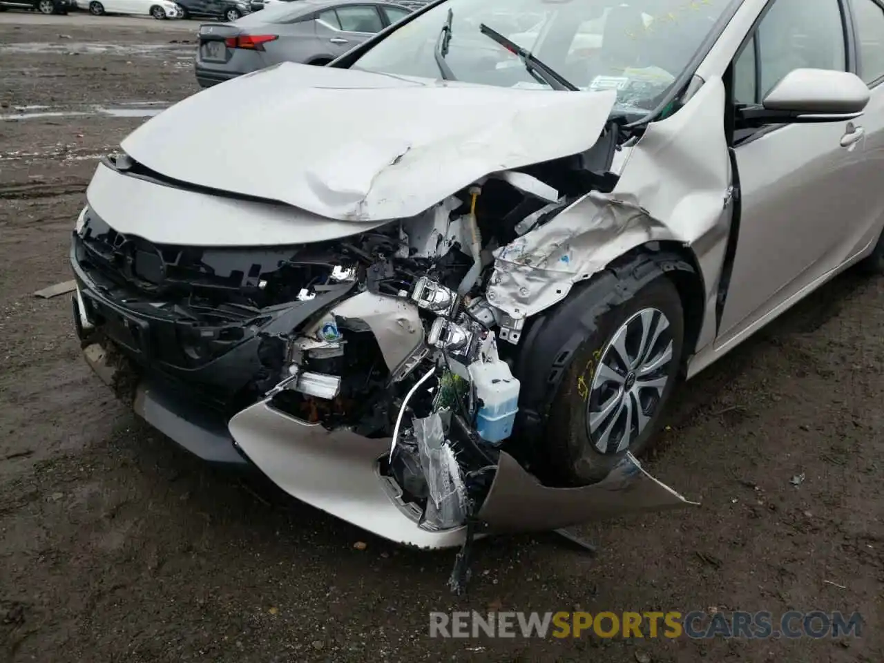 9 Photograph of a damaged car JTDKARFPXL3125069 TOYOTA PRIUS 2020