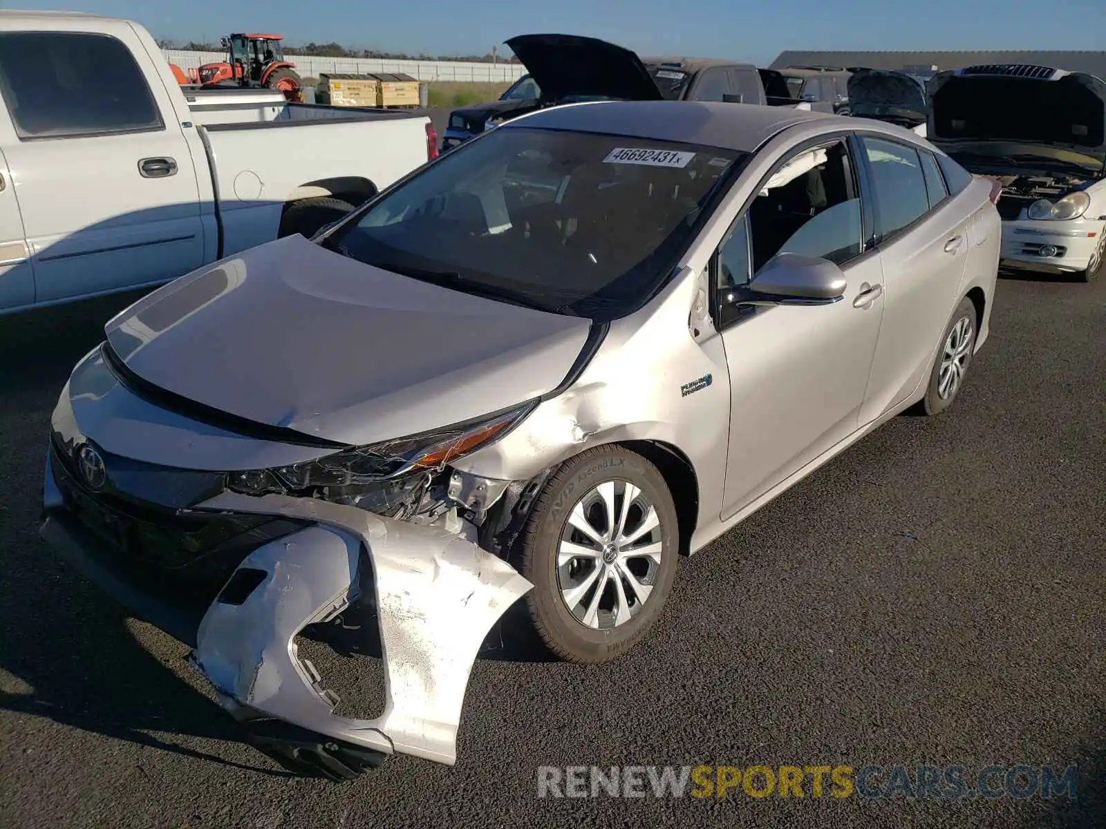 9 Photograph of a damaged car JTDKARFPXL3141207 TOYOTA PRIUS 2020