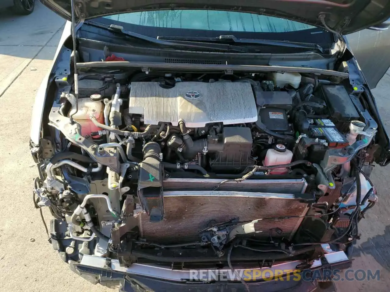 11 Photograph of a damaged car JTDKARFPXL3153034 TOYOTA PRIUS 2020