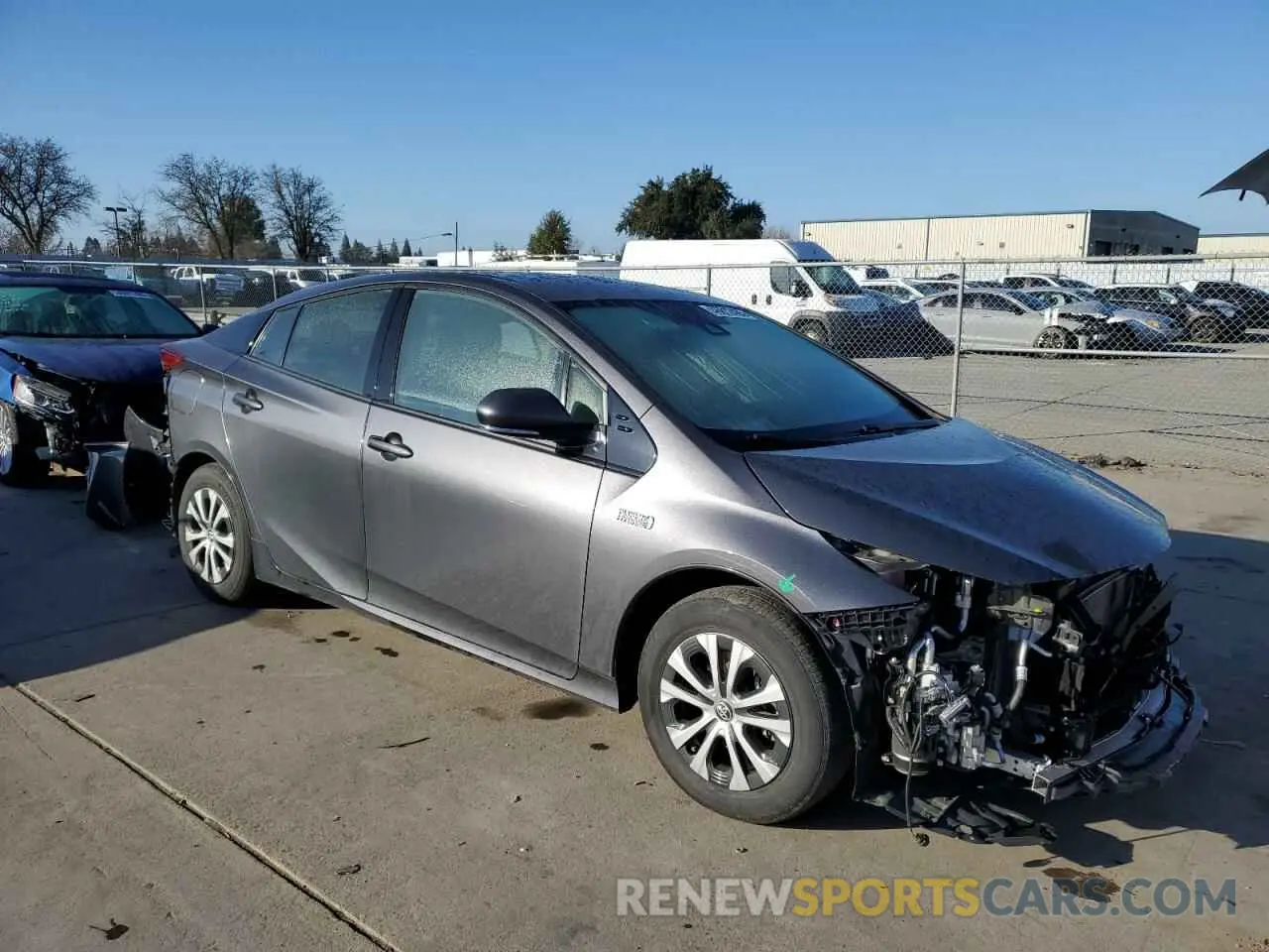 4 Photograph of a damaged car JTDKARFPXL3153034 TOYOTA PRIUS 2020