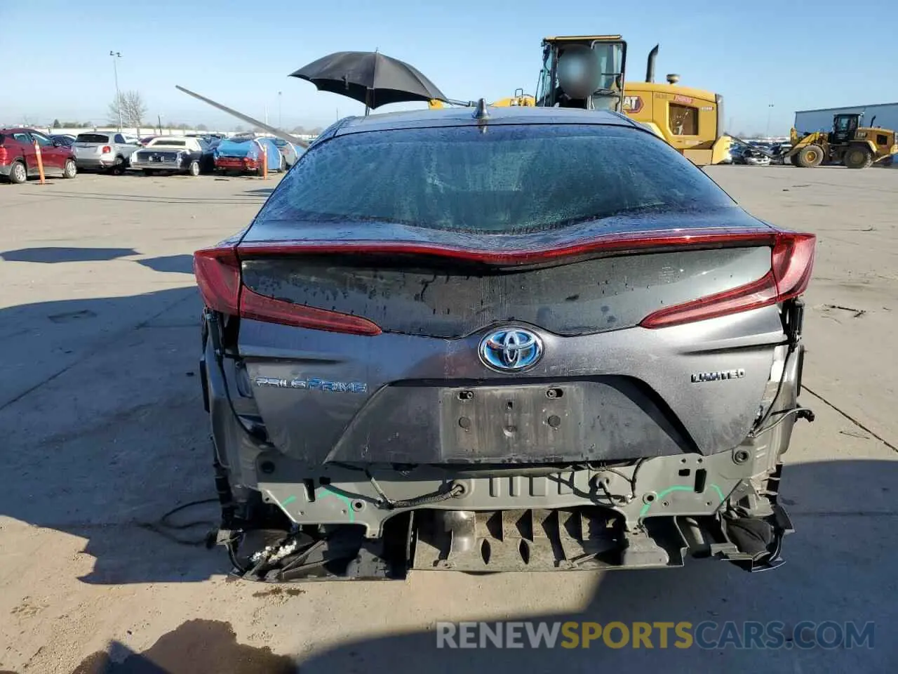 6 Photograph of a damaged car JTDKARFPXL3153034 TOYOTA PRIUS 2020