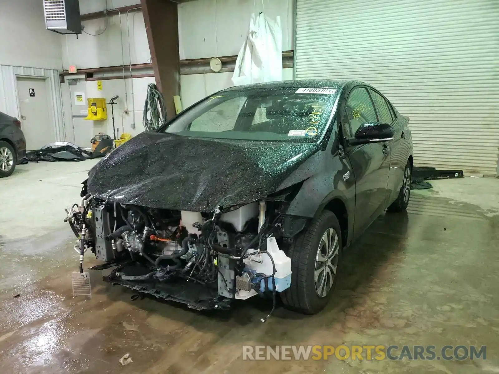 2 Photograph of a damaged car JTDKARFPXL3158685 TOYOTA PRIUS 2020