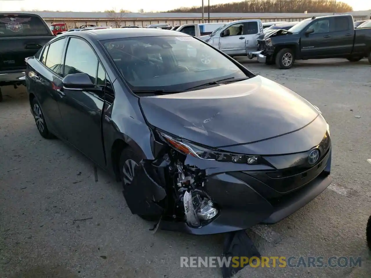 1 Photograph of a damaged car JTDKARFPXL3161036 TOYOTA PRIUS 2020