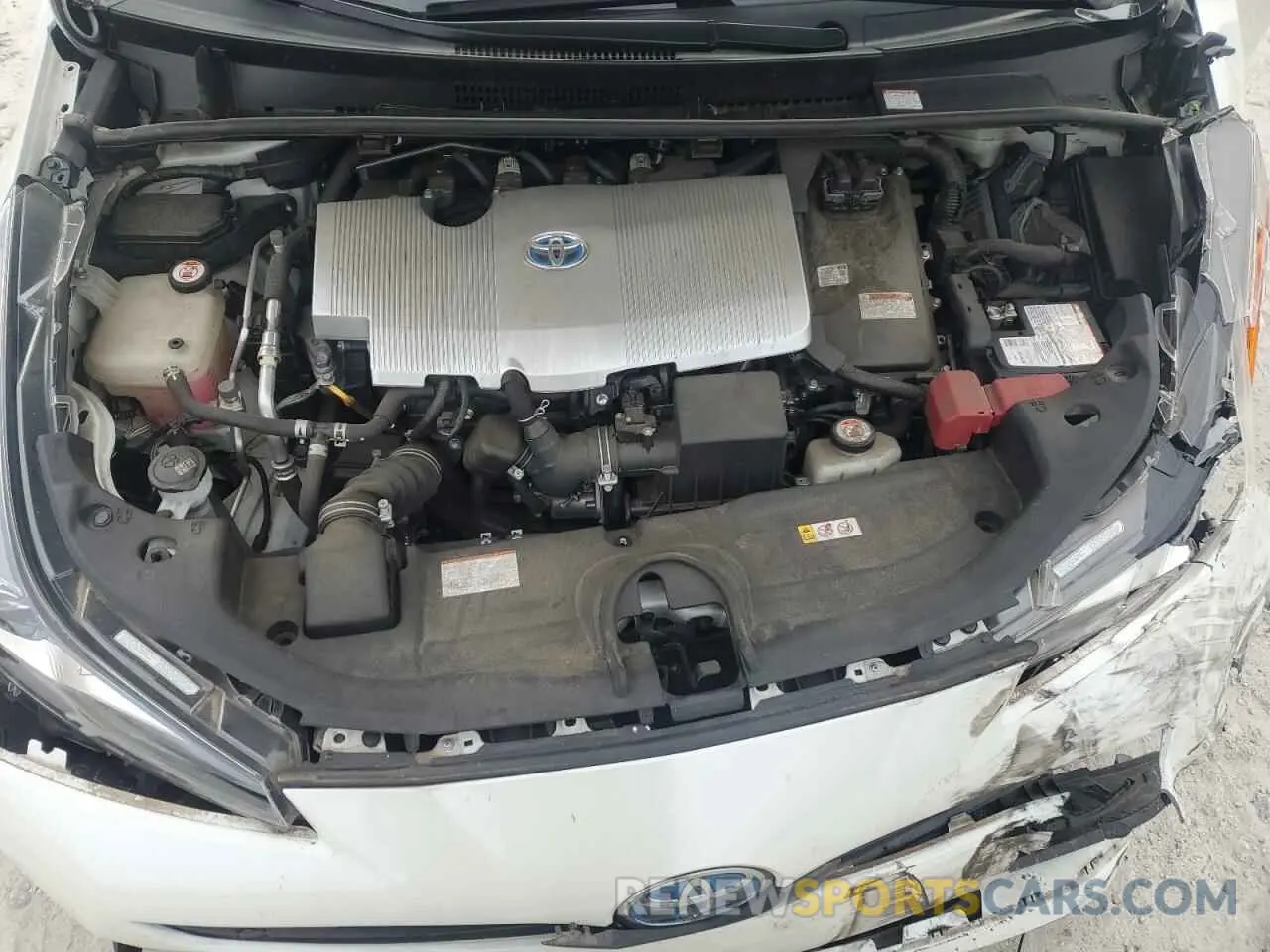 11 Photograph of a damaged car JTDKARFU0L3104298 TOYOTA PRIUS 2020