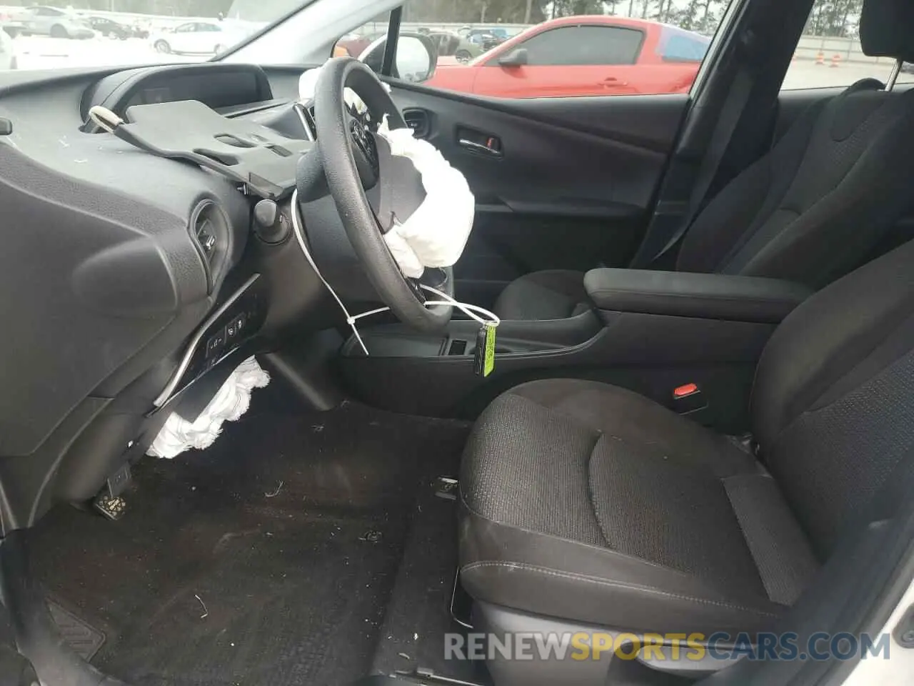 7 Photograph of a damaged car JTDKARFU0L3104298 TOYOTA PRIUS 2020