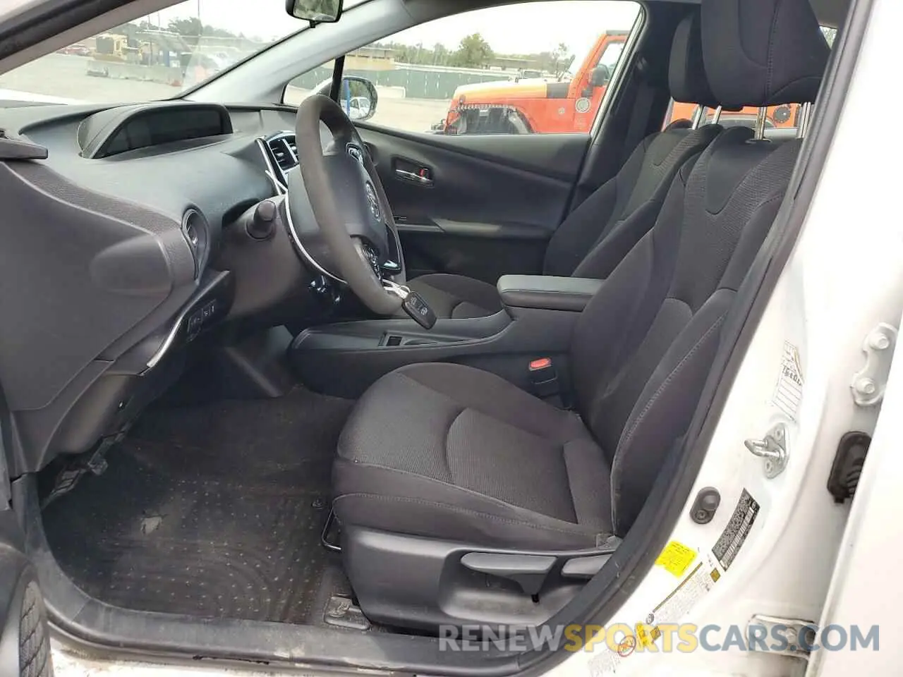 7 Photograph of a damaged car JTDKARFU0L3108349 TOYOTA PRIUS 2020
