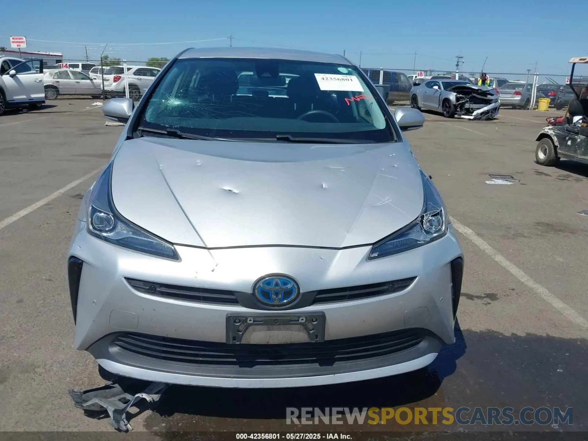 12 Photograph of a damaged car JTDKARFU0L3109212 TOYOTA PRIUS 2020