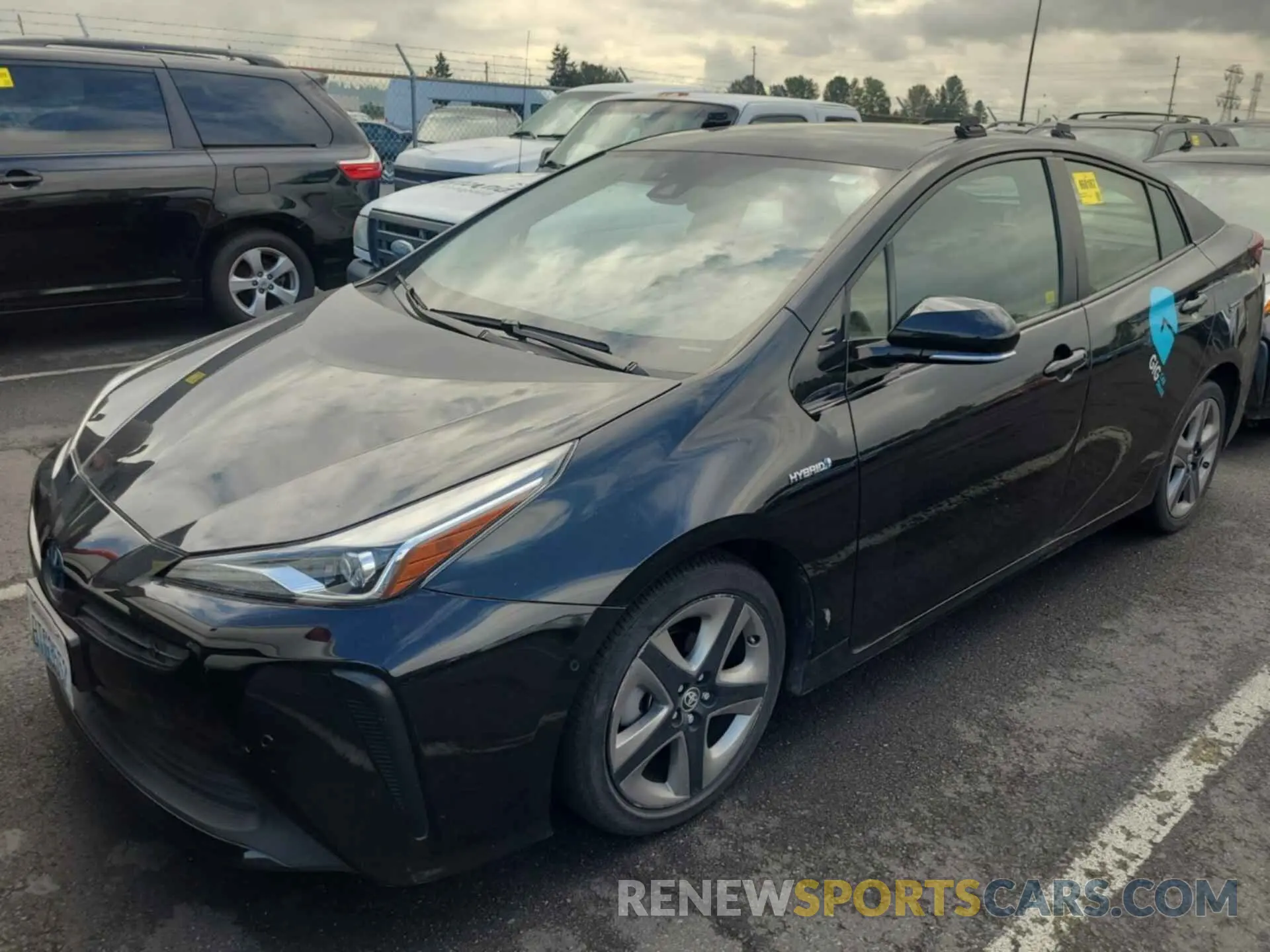 21 Photograph of a damaged car JTDKARFU0L3115530 TOYOTA PRIUS 2020