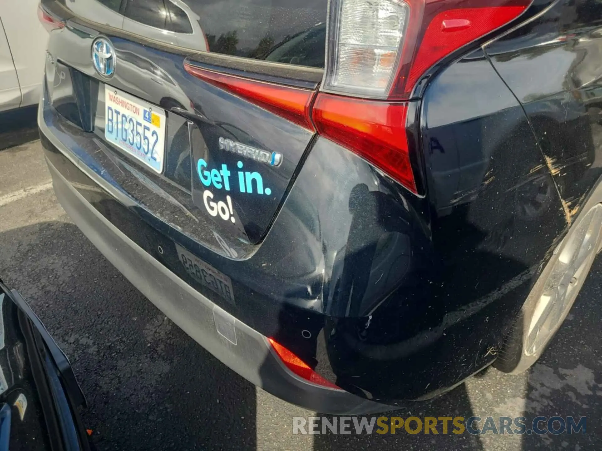 5 Photograph of a damaged car JTDKARFU0L3115530 TOYOTA PRIUS 2020