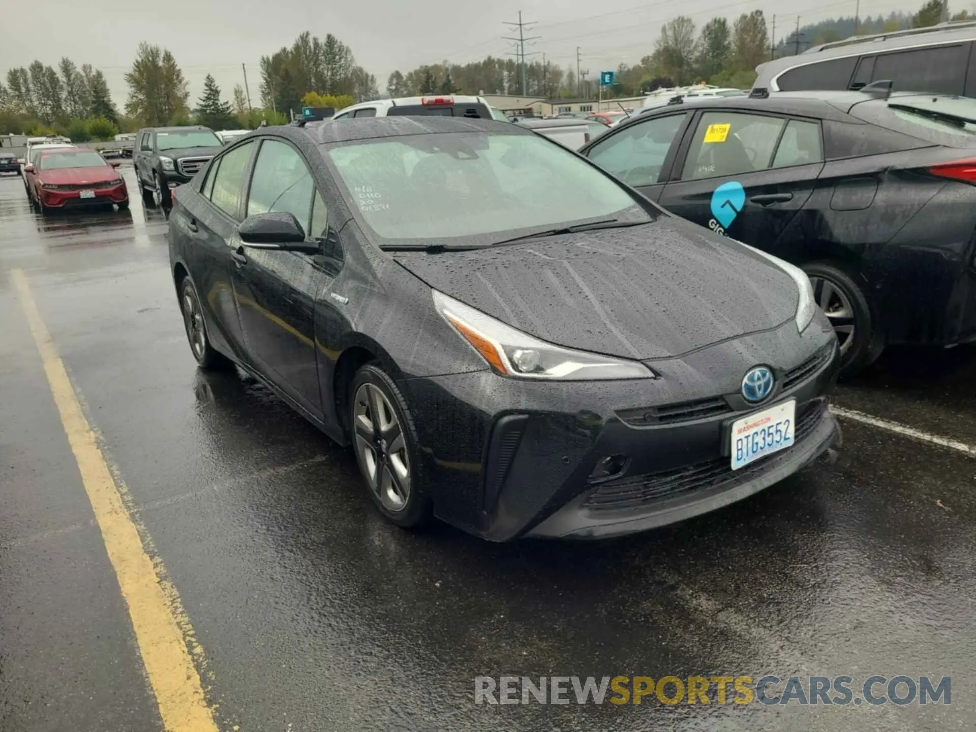 7 Photograph of a damaged car JTDKARFU0L3115530 TOYOTA PRIUS 2020