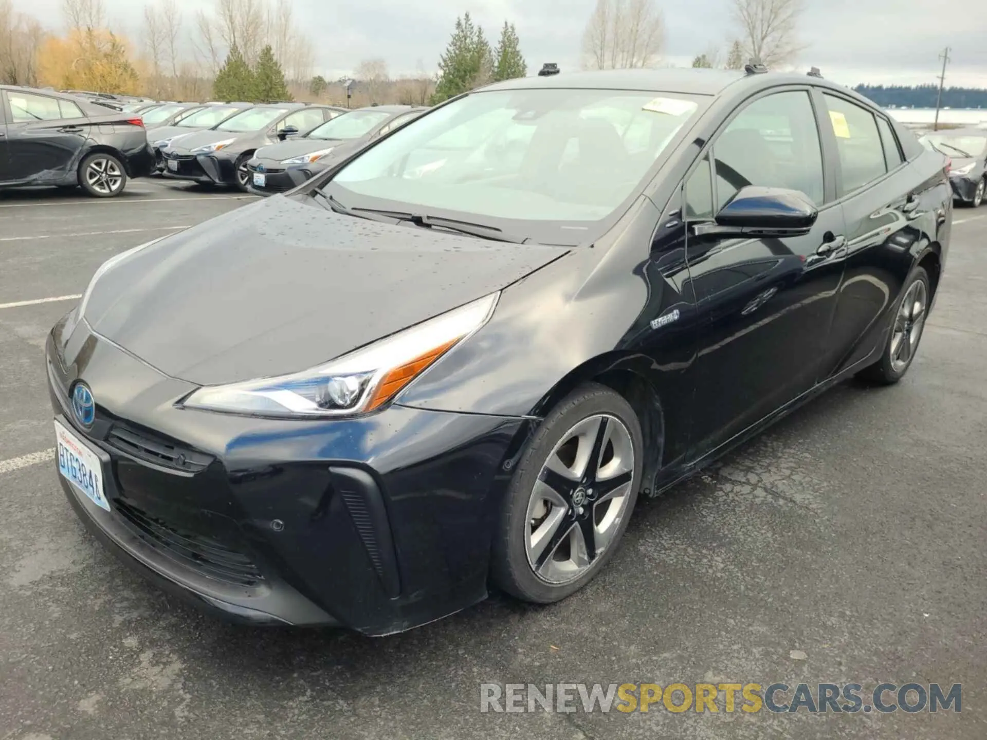 27 Photograph of a damaged car JTDKARFU0L3115608 TOYOTA PRIUS 2020