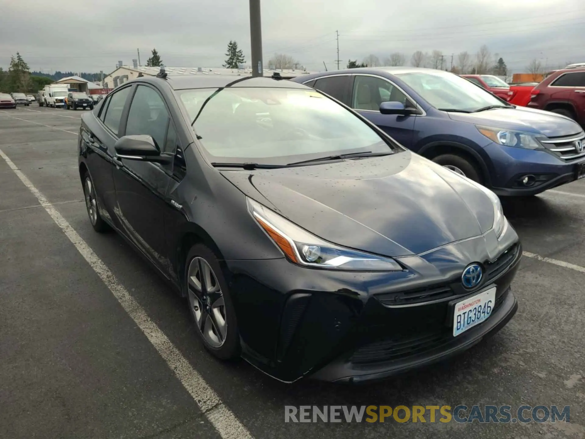 29 Photograph of a damaged car JTDKARFU0L3115608 TOYOTA PRIUS 2020