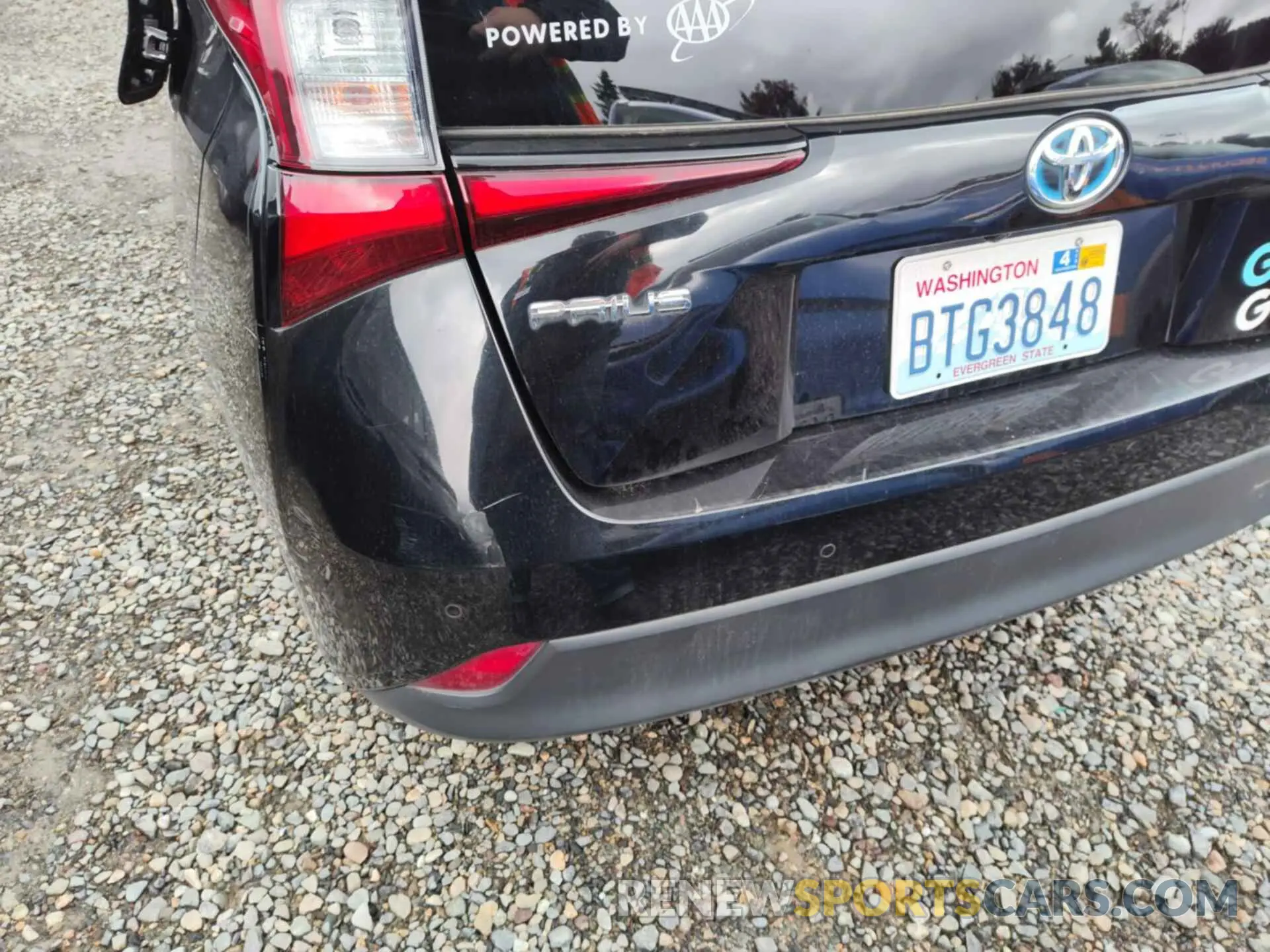 37 Photograph of a damaged car JTDKARFU0L3115804 TOYOTA PRIUS 2020