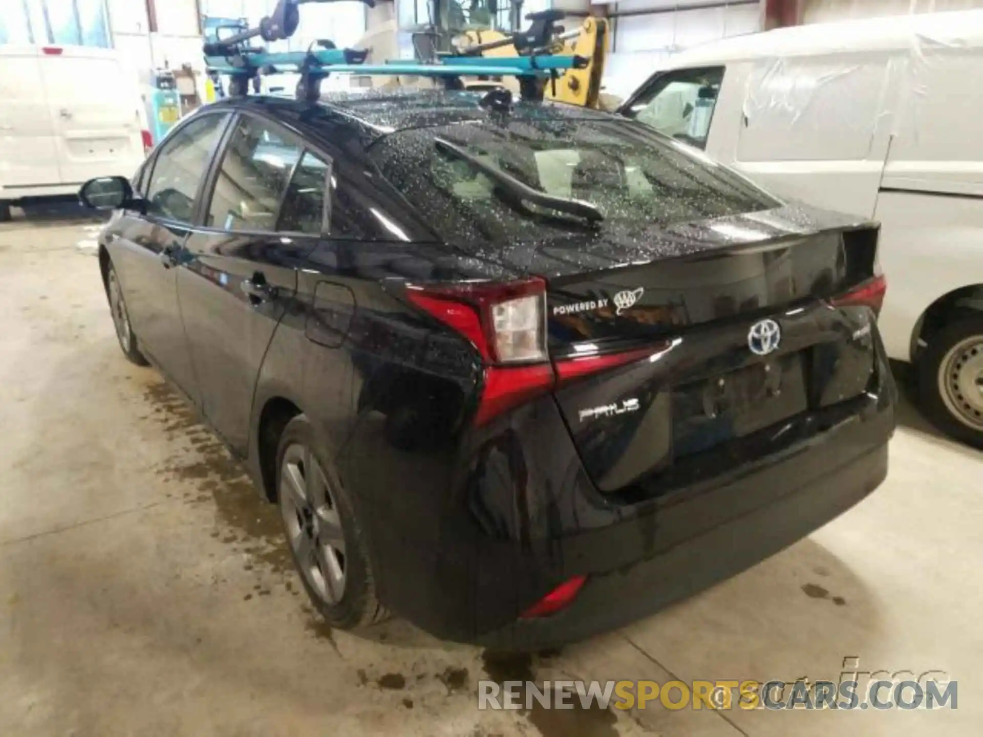 3 Photograph of a damaged car JTDKARFU0L3116046 TOYOTA PRIUS 2020