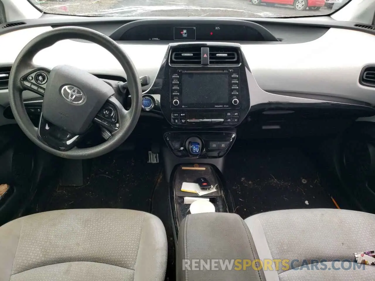 8 Photograph of a damaged car JTDKARFU0L3121182 TOYOTA PRIUS 2020