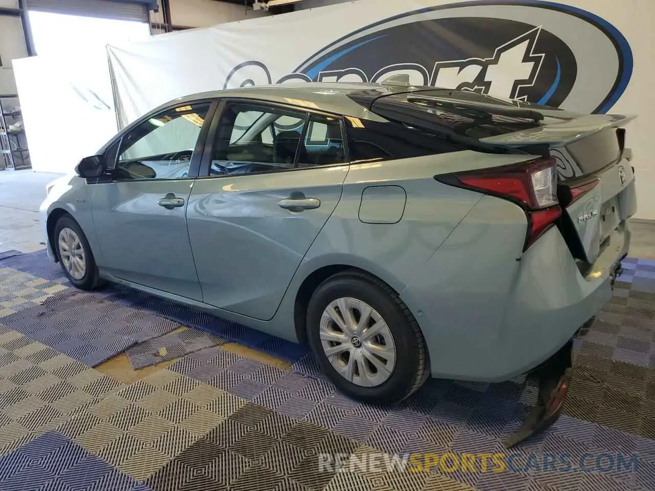 2 Photograph of a damaged car JTDKARFU1L3110952 TOYOTA PRIUS 2020