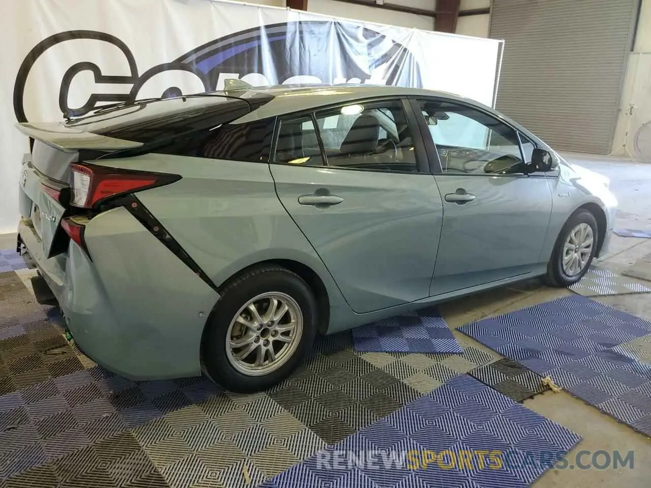 3 Photograph of a damaged car JTDKARFU1L3110952 TOYOTA PRIUS 2020