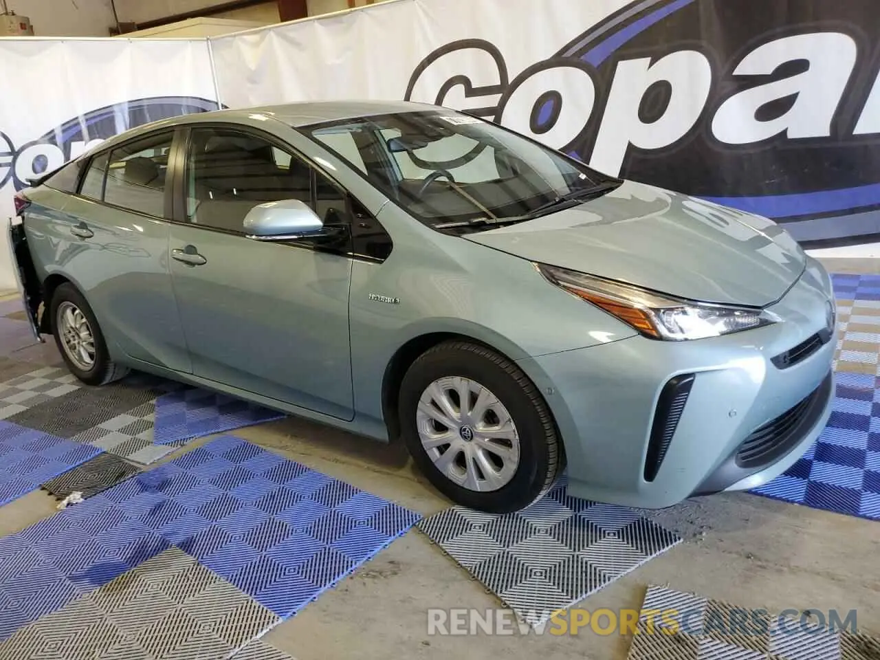 4 Photograph of a damaged car JTDKARFU1L3110952 TOYOTA PRIUS 2020