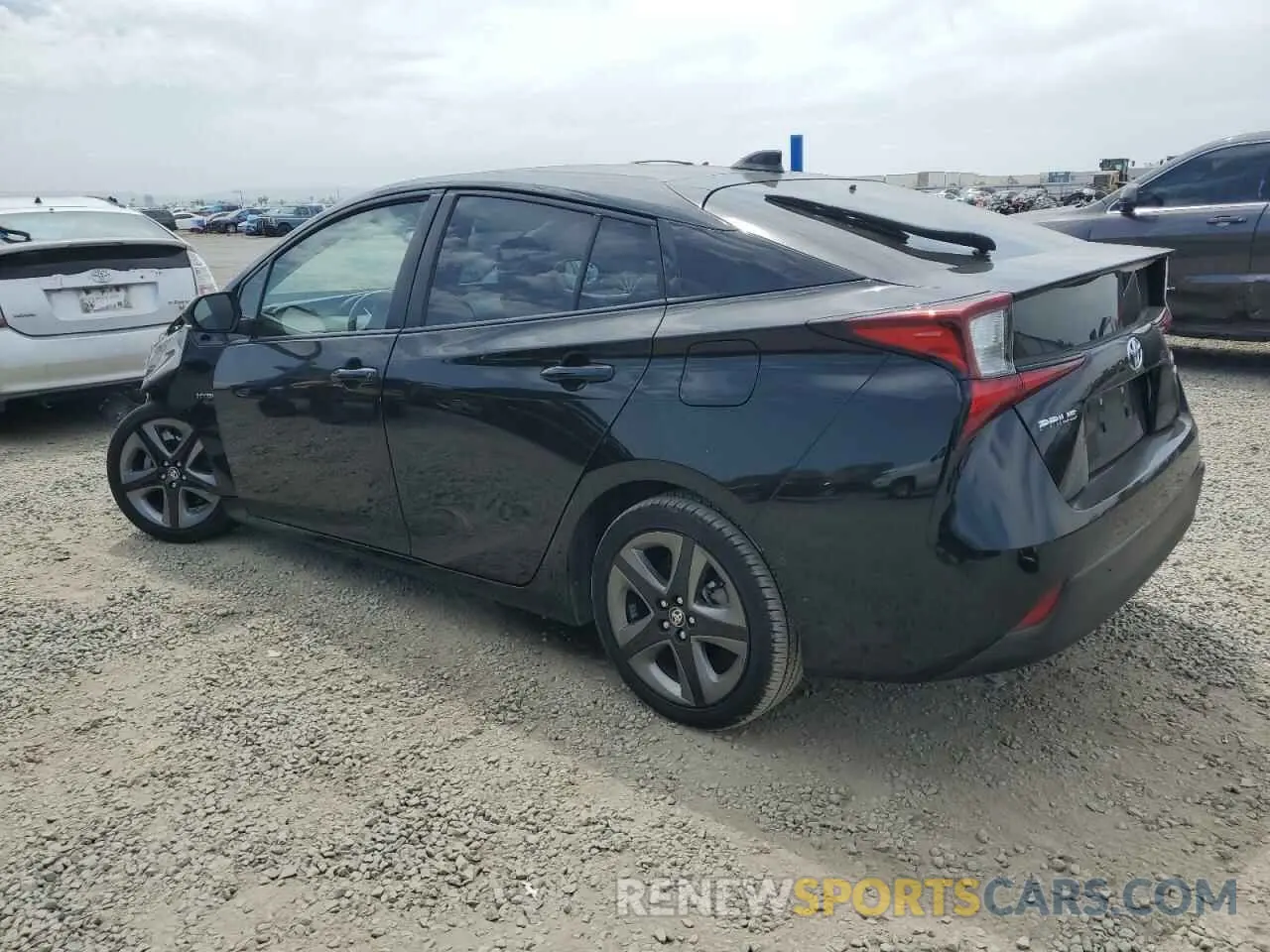 2 Photograph of a damaged car JTDKARFU1L3113480 TOYOTA PRIUS 2020