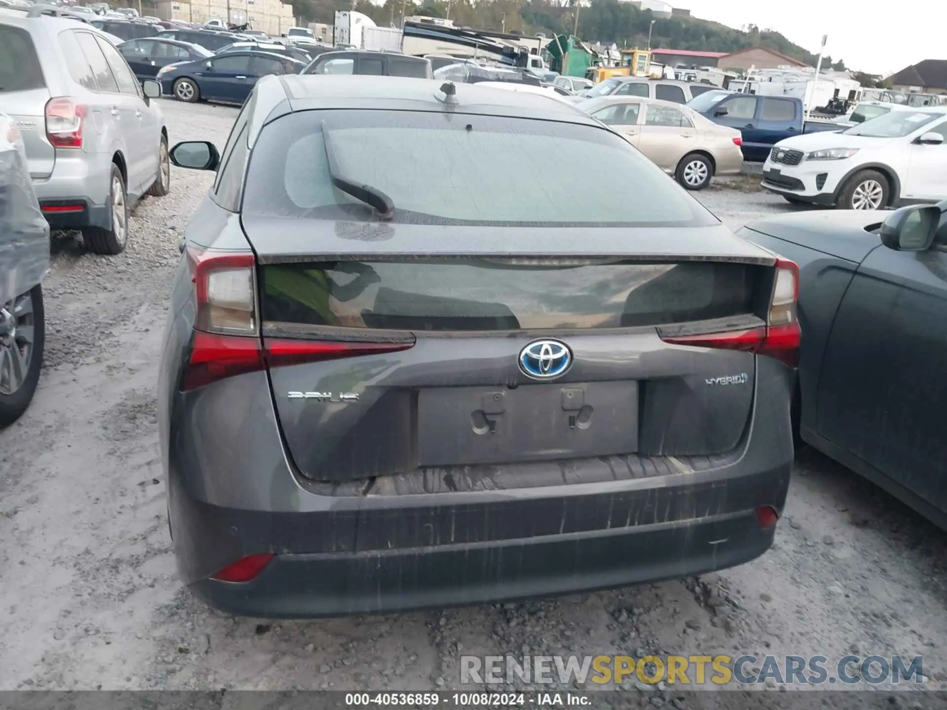 16 Photograph of a damaged car JTDKARFU1L3114175 TOYOTA PRIUS 2020