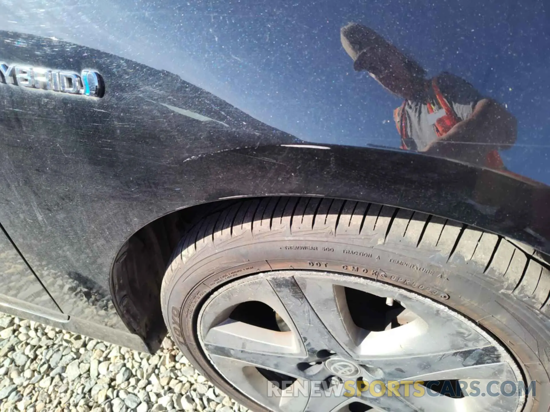 1 Photograph of a damaged car JTDKARFU1L3114967 TOYOTA PRIUS 2020