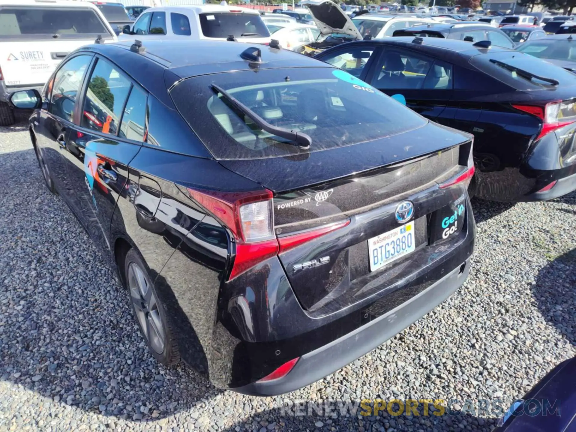 21 Photograph of a damaged car JTDKARFU1L3114967 TOYOTA PRIUS 2020