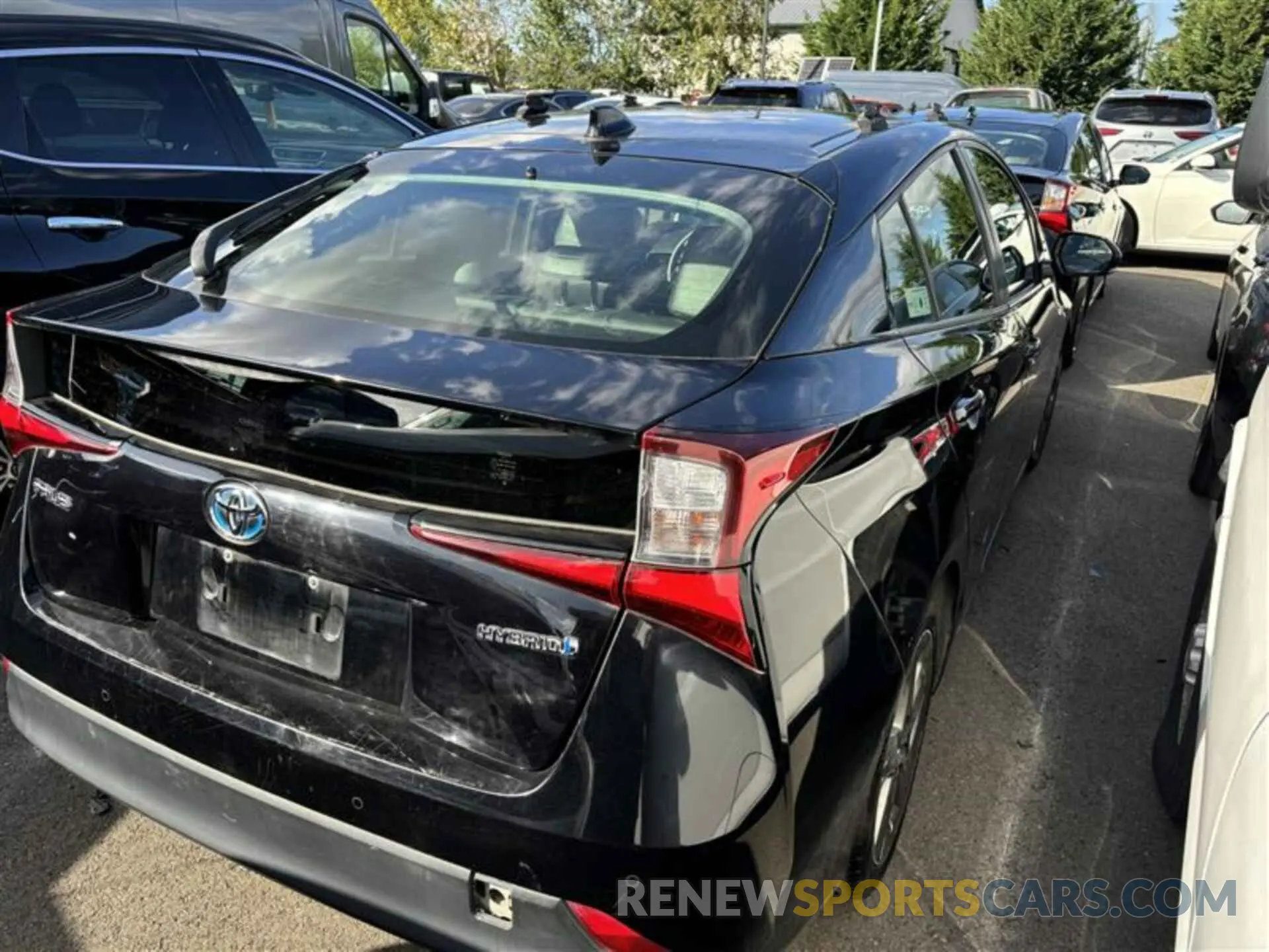 41 Photograph of a damaged car JTDKARFU1L3114967 TOYOTA PRIUS 2020