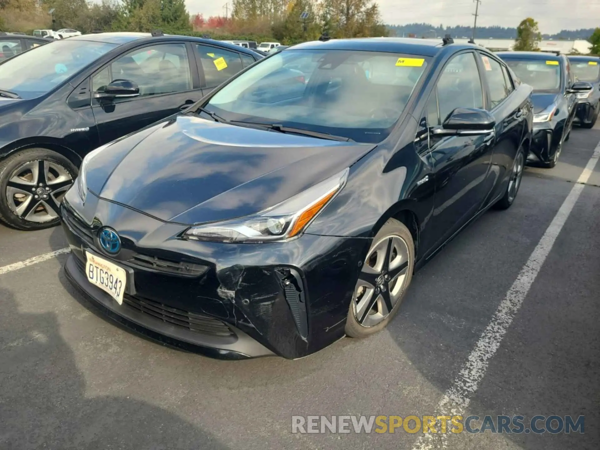 12 Photograph of a damaged car JTDKARFU1L3116377 TOYOTA PRIUS 2020