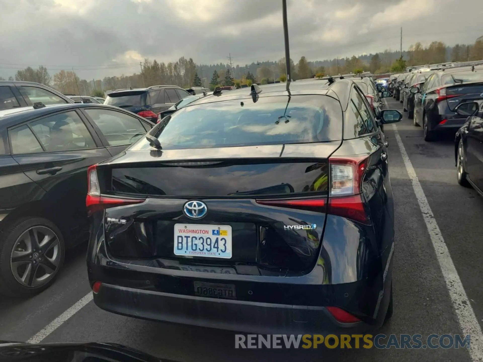 2 Photograph of a damaged car JTDKARFU1L3116377 TOYOTA PRIUS 2020