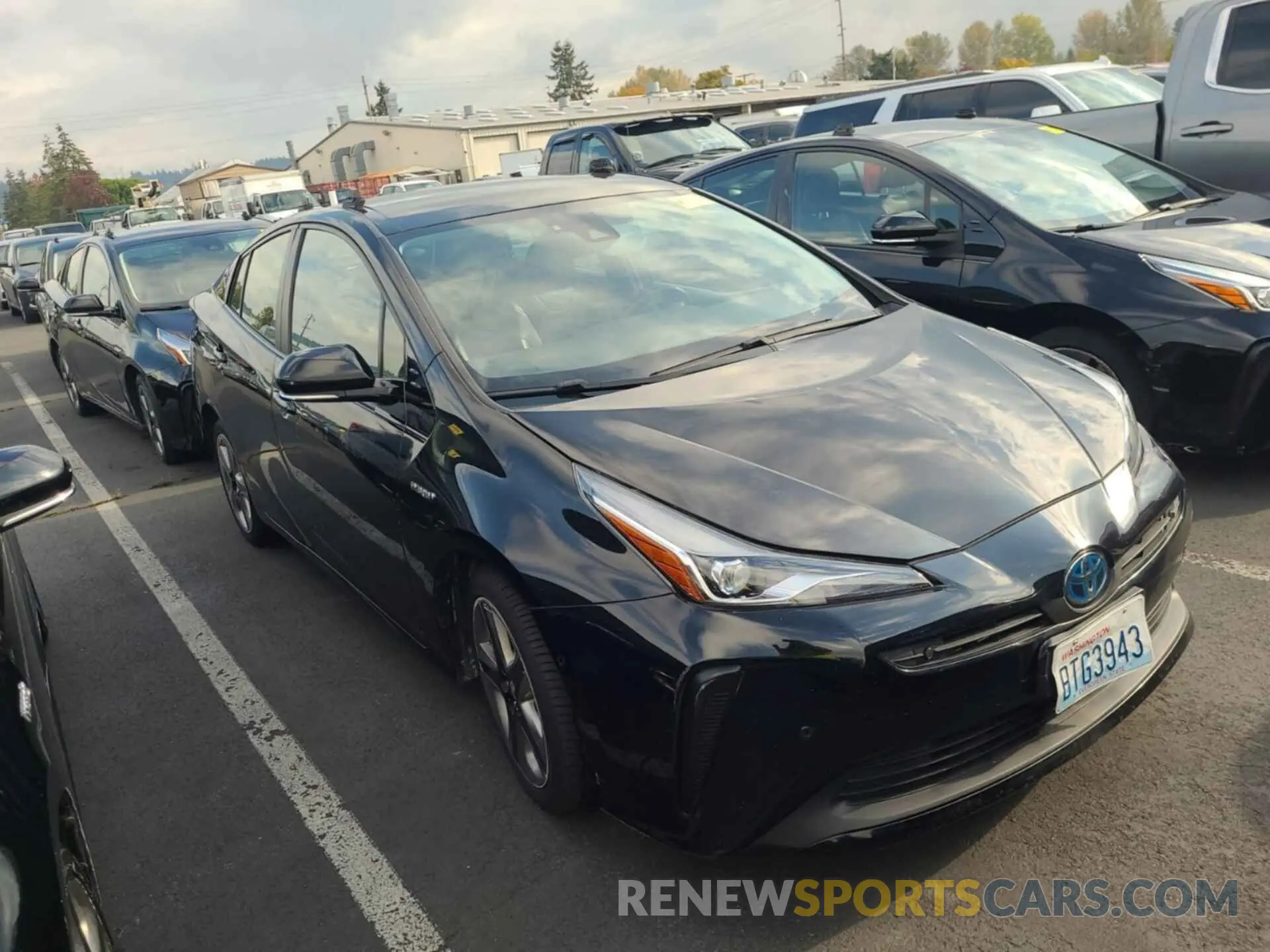 4 Photograph of a damaged car JTDKARFU1L3116377 TOYOTA PRIUS 2020